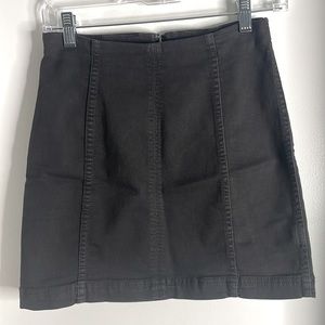 Free people black denim